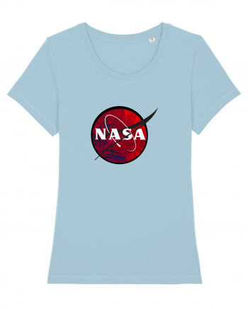 NASA Red Planet Sky Blue