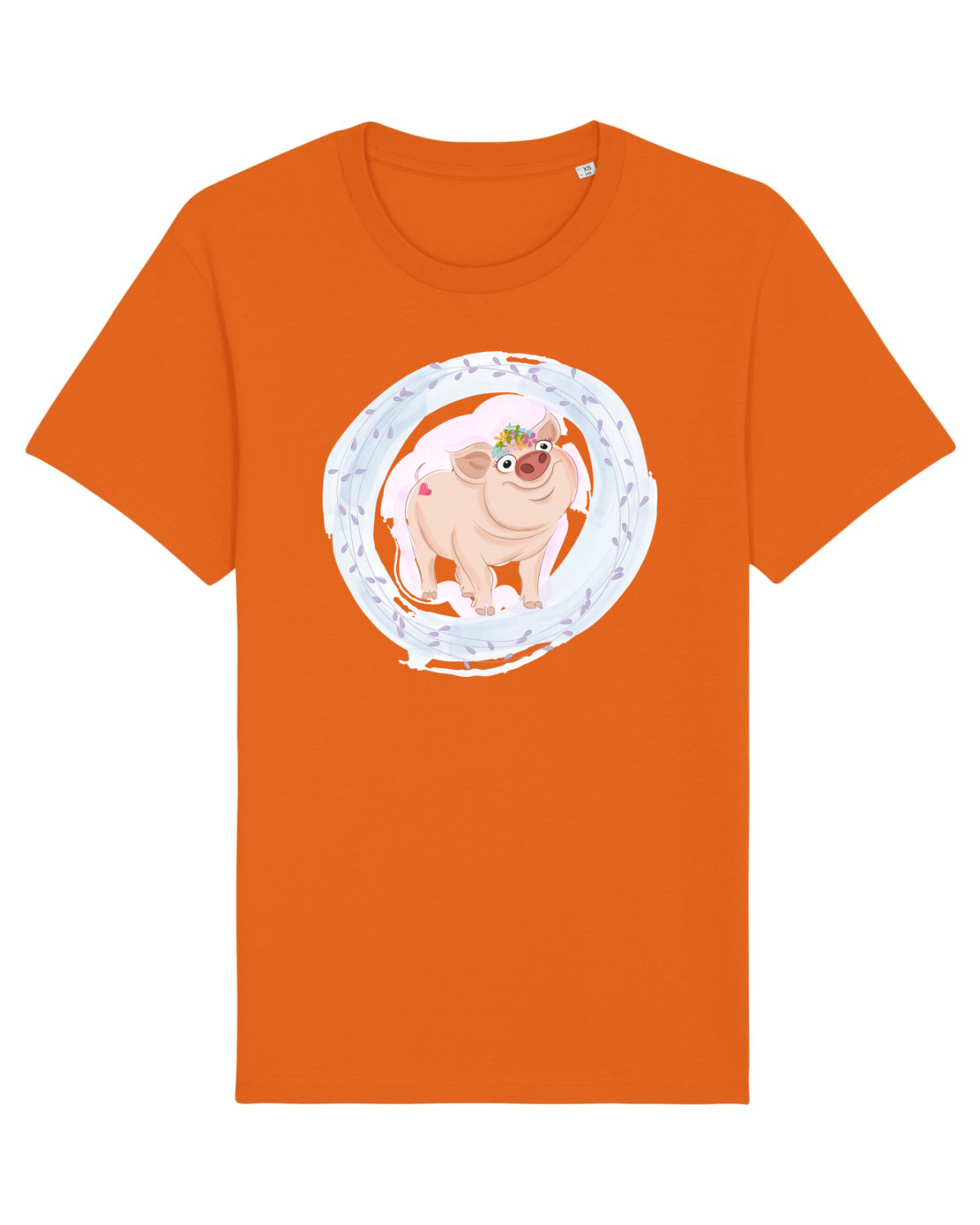 Tricou mânecă scurtă Unisex Rocker Bright Orange