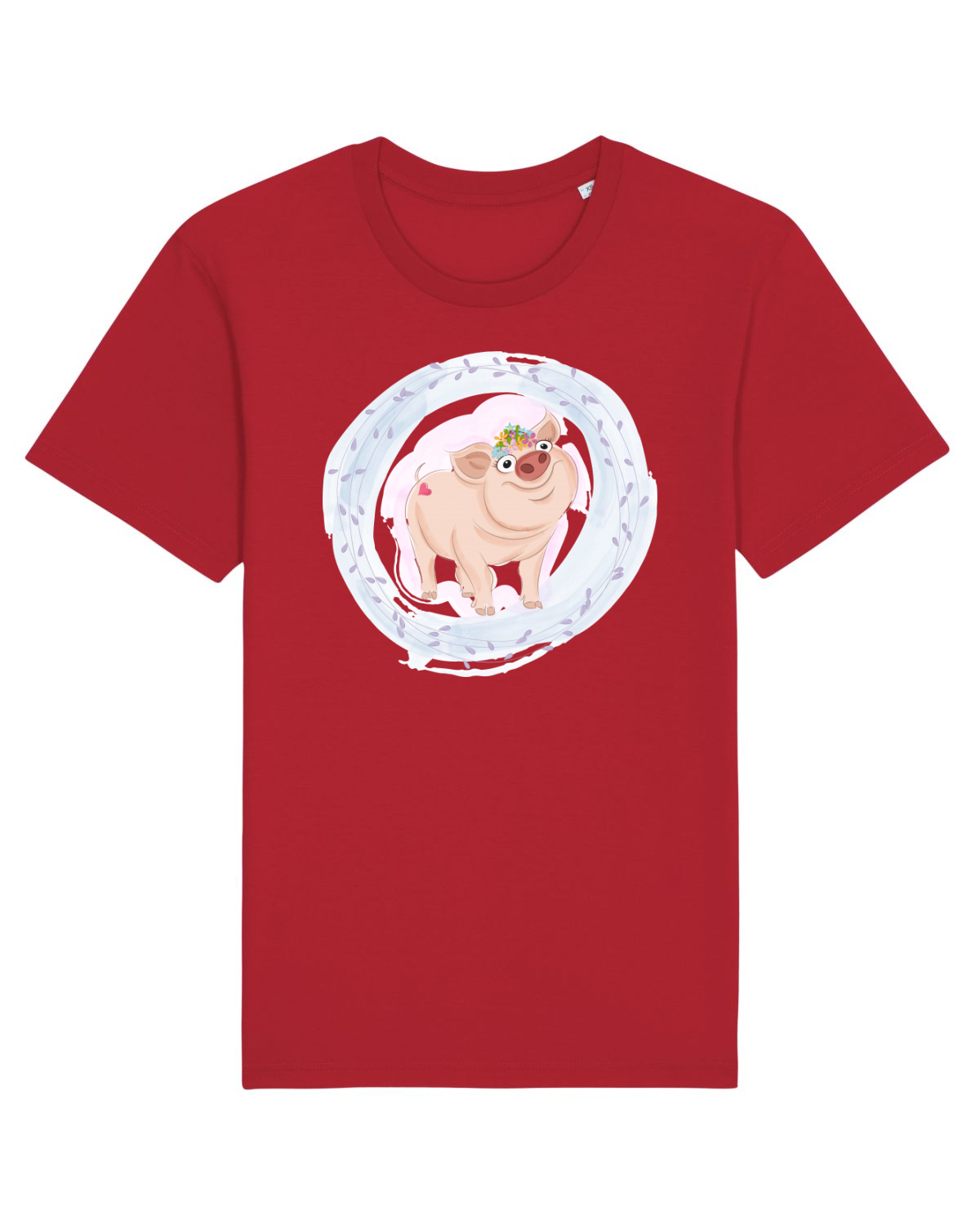 Tricou mânecă scurtă Unisex Rocker Red