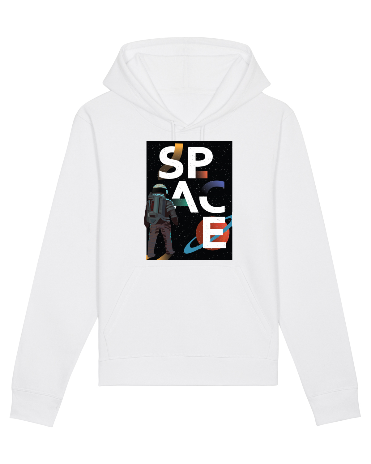 Hanorac Unisex Drummer White