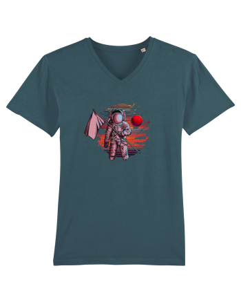 Astronaut Red Planet Stargazer