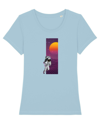 Astro Retro Sunset Sky Blue