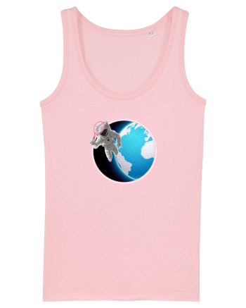 Space Tennis Cotton Pink