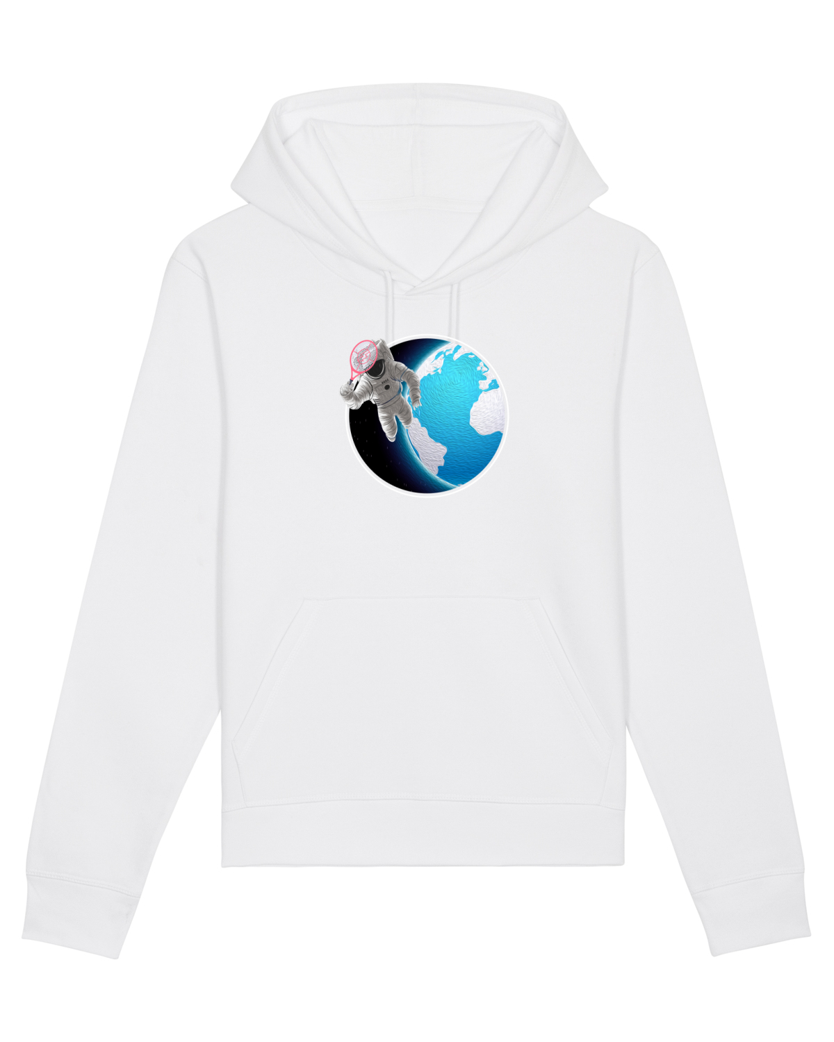 Hanorac Unisex Drummer White
