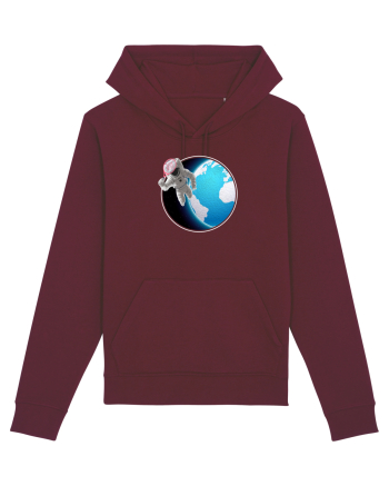 Space Tennis Burgundy