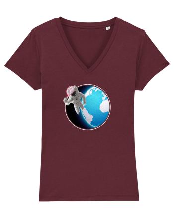 Space Tennis Burgundy
