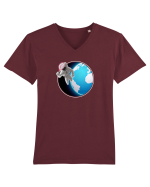 Space Tennis Tricou mânecă scurtă guler V Bărbat Presenter