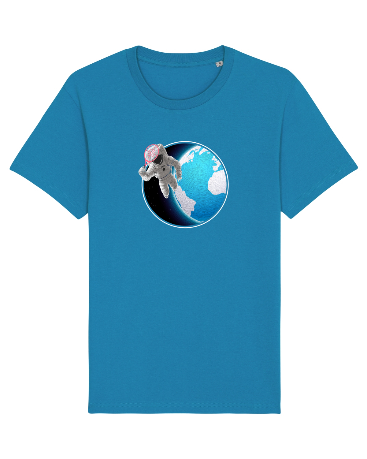 Tricou mânecă scurtă Unisex Rocker Azur