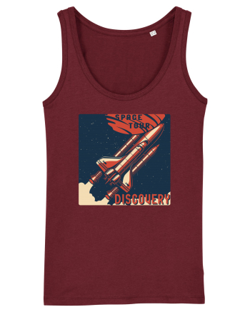 Space Tour Discovery Burgundy