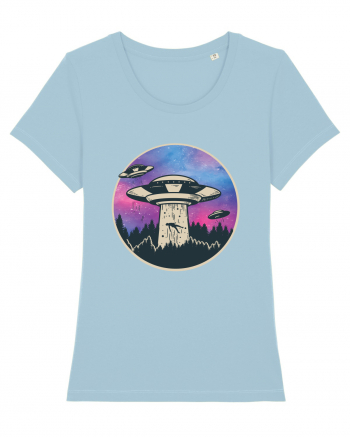 UFO Abduction Sky Blue