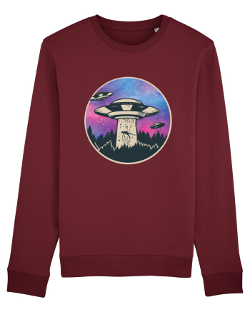 UFO Abduction Burgundy