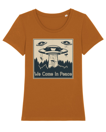 We Come In Peace Roasted Orange