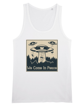 We Come In Peace White