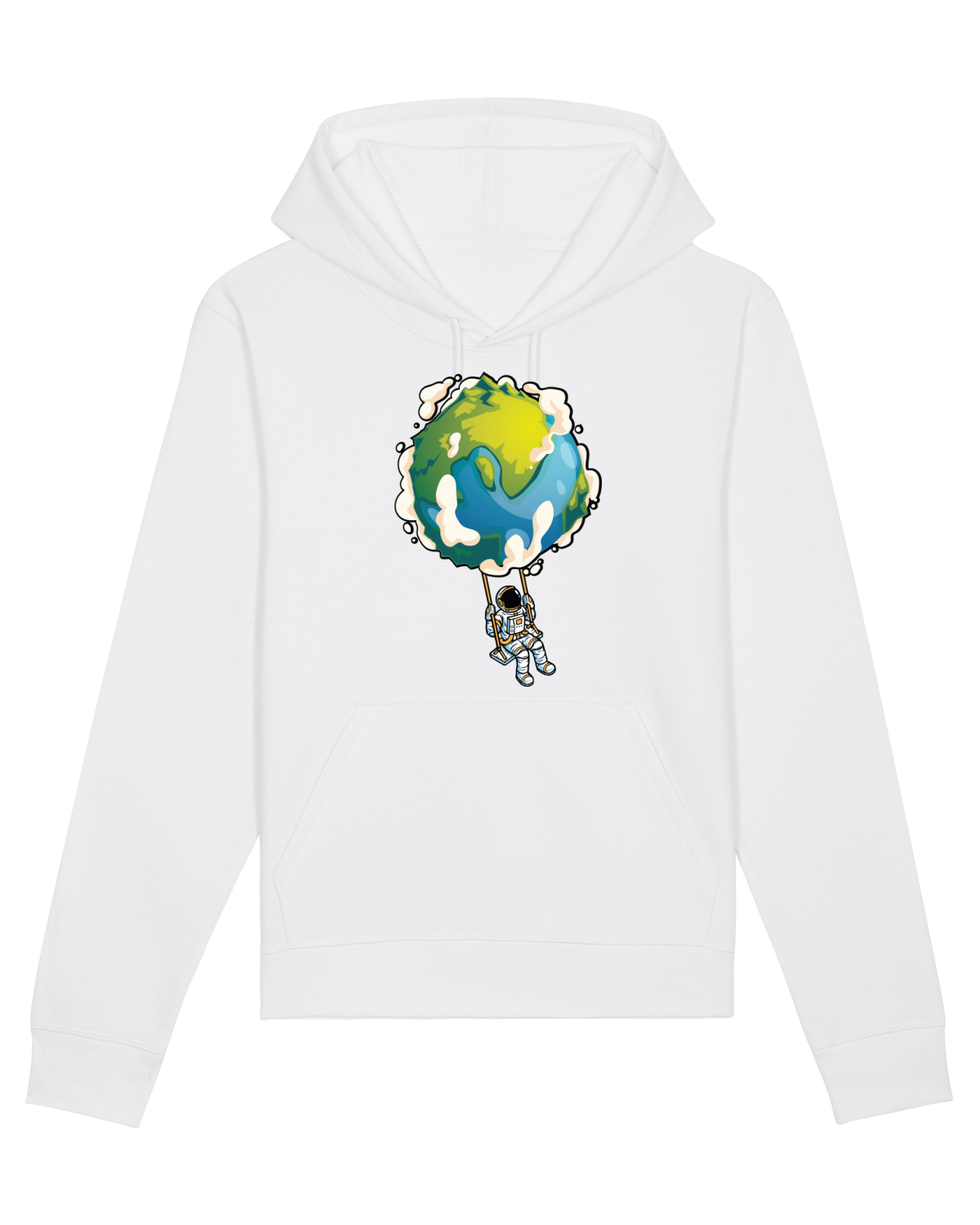 Hanorac Unisex Drummer White