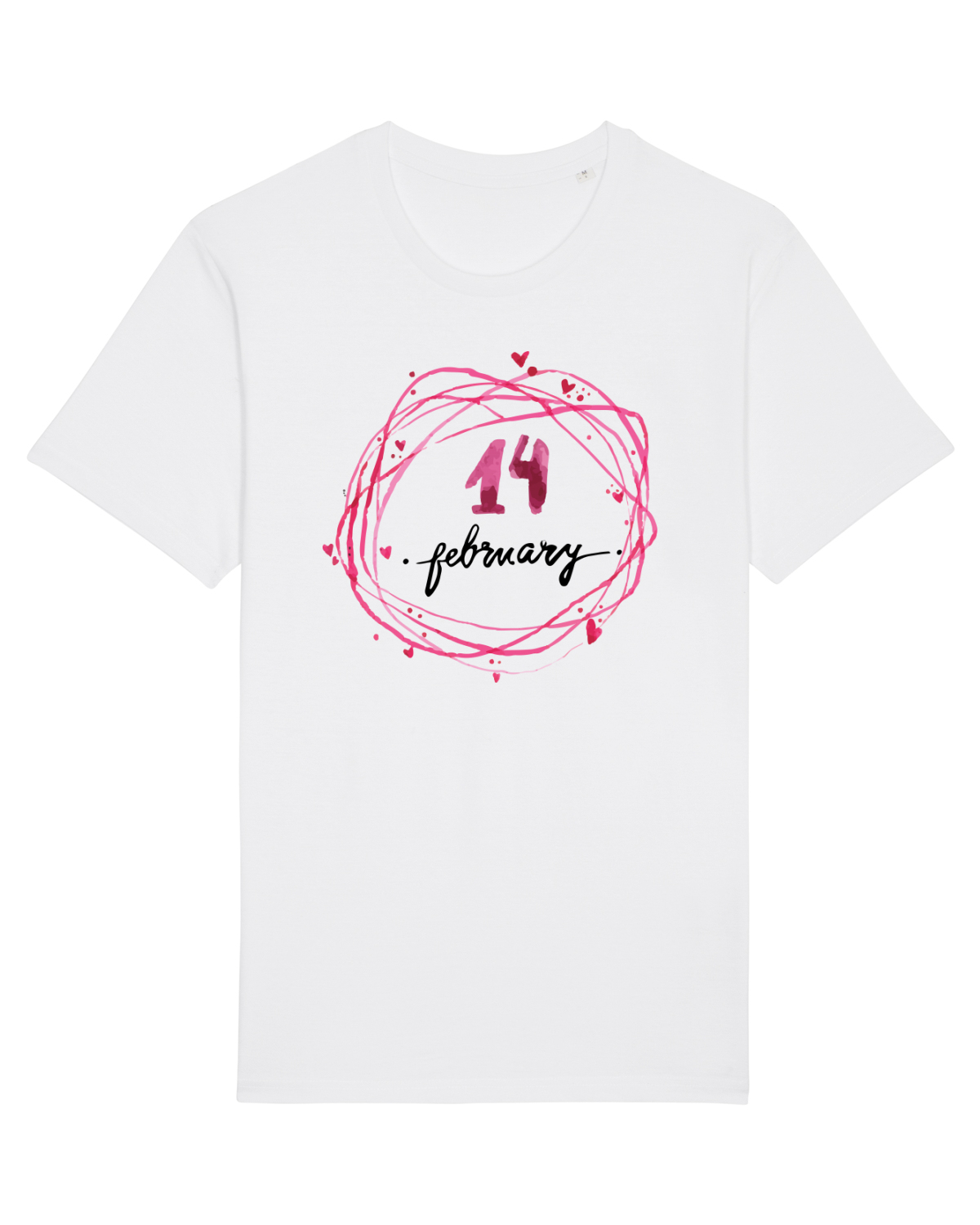 Tricou mânecă scurtă Unisex Rocker White
