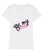Be My Valentine... Tricou mânecă scurtă guler V Damă Evoker