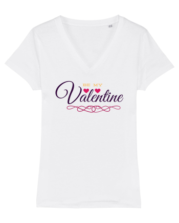 Be my Valentine White