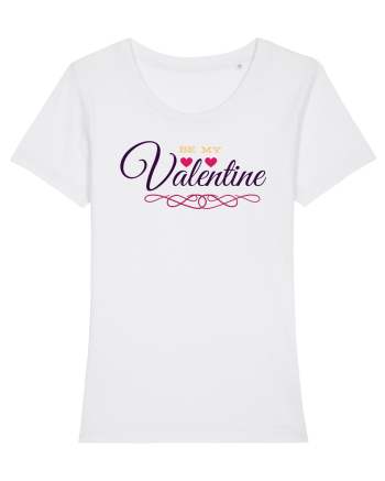 Be my Valentine White