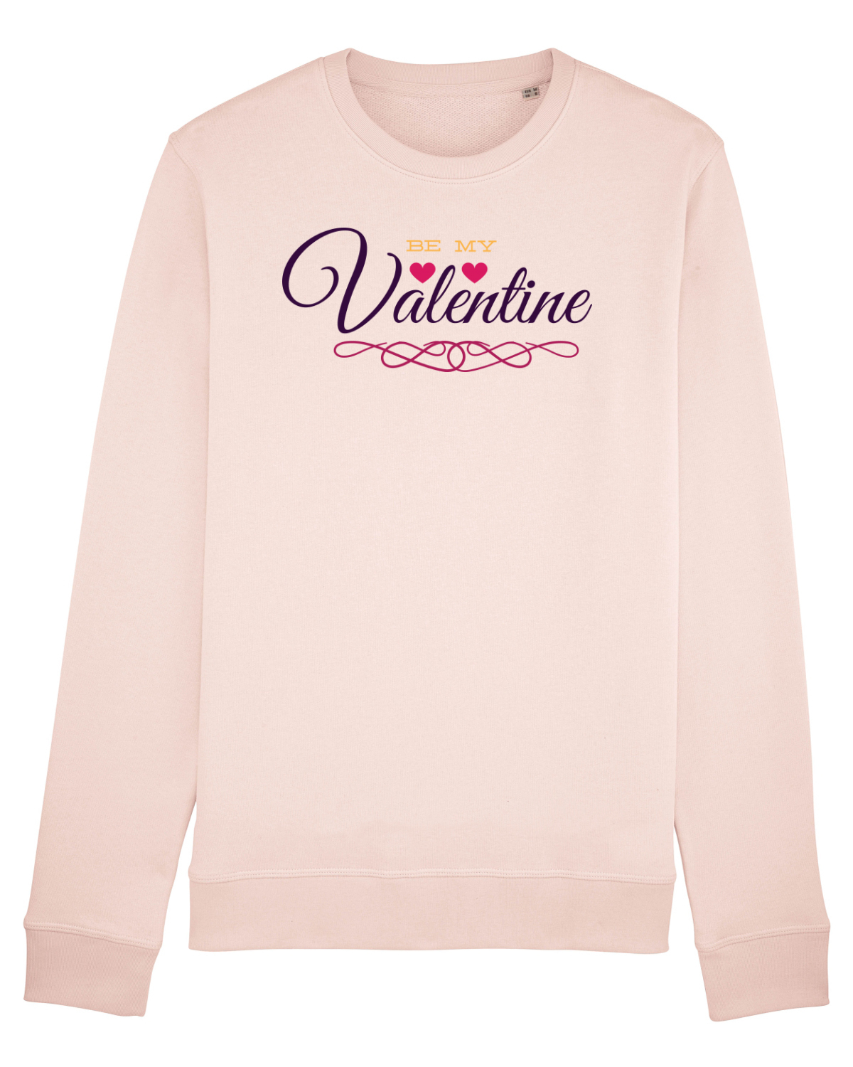 Bluză mânecă lungă Unisex Rise Candy Pink