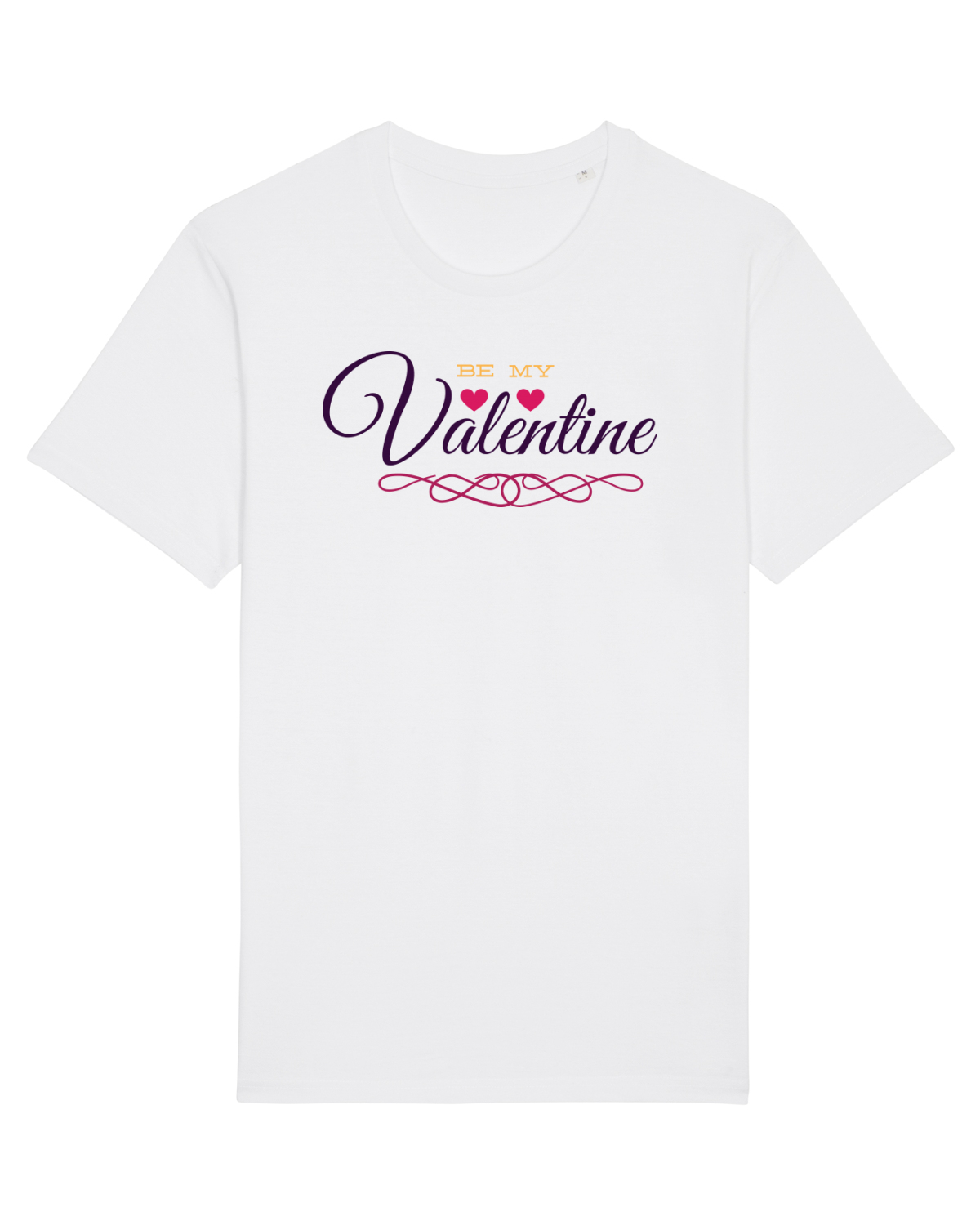 Tricou mânecă scurtă Unisex Rocker White