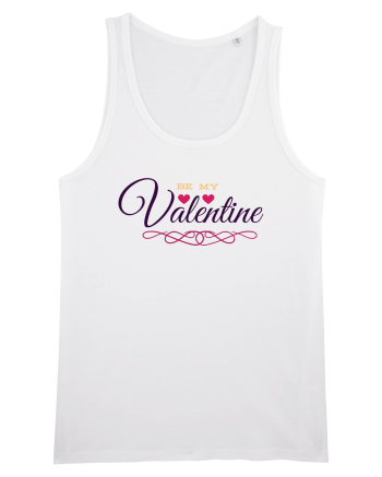 Be my Valentine White