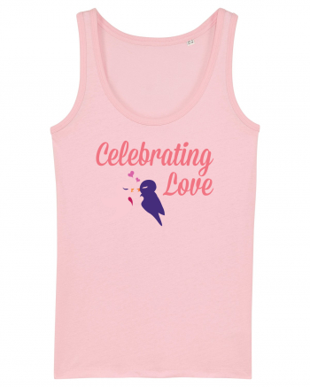 Celebrating Love Birds Cotton Pink