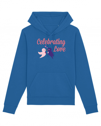 Celebrating Love Birds Royal Blue