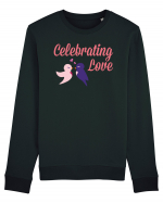 Celebrating Love Birds Bluză mânecă lungă Unisex Rise