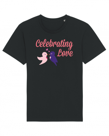 Celebrating Love Birds Black