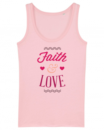 Faith and Love Cotton Pink