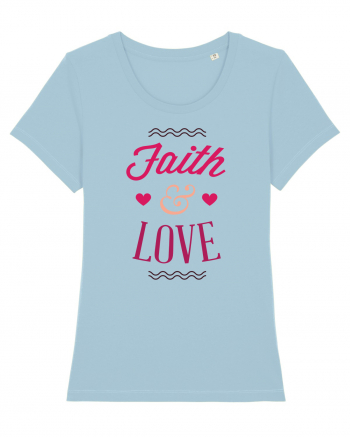 Faith and Love Sky Blue