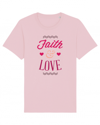 Faith and Love Cotton Pink