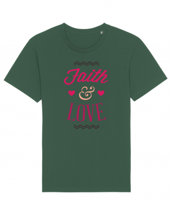 Faith and Love Bottle Green