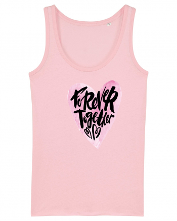 Forever Together Heart Cotton Pink