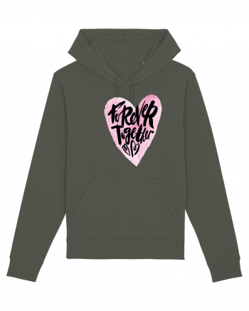 Forever Together Heart Khaki