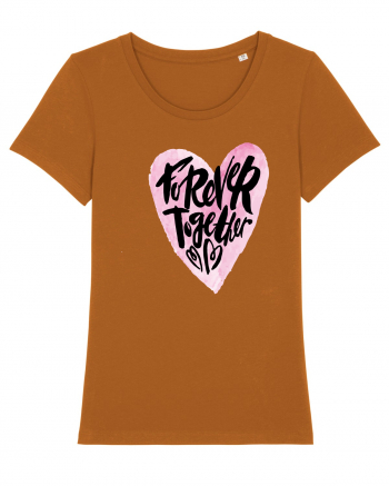 Forever Together Heart Roasted Orange