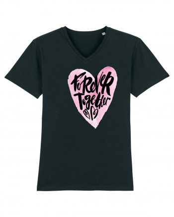 Forever Together Heart Black