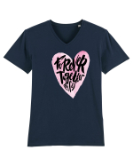 Forever Together Heart Tricou mânecă scurtă guler V Bărbat Presenter
