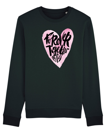 Forever Together Heart Black