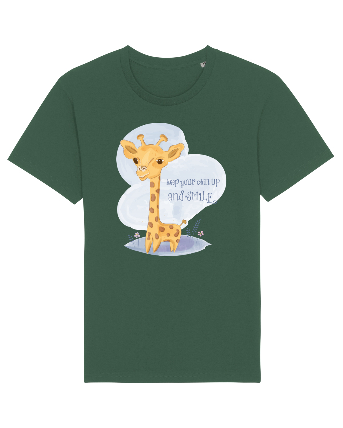 Tricou mânecă scurtă Unisex Rocker Bottle Green