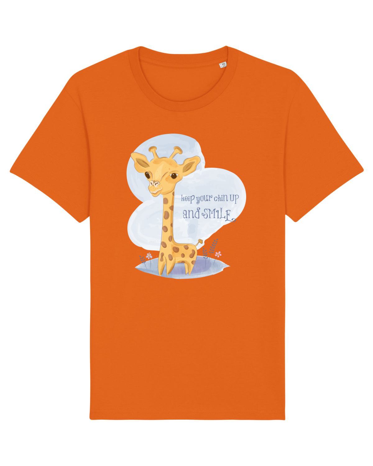 Tricou mânecă scurtă Unisex Rocker Bright Orange