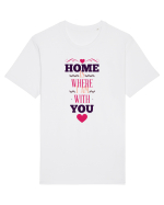 Home is... Tricou mânecă scurtă Unisex Rocker