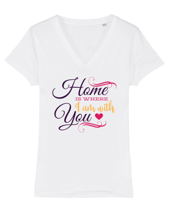 Home is where I am with you White