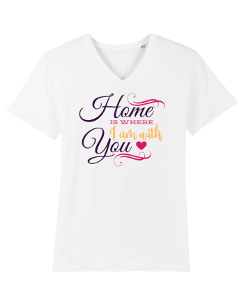 Home is where I am with you White