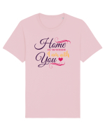 Home is where I am with you Tricou mânecă scurtă Unisex Rocker