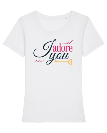 I adore you White