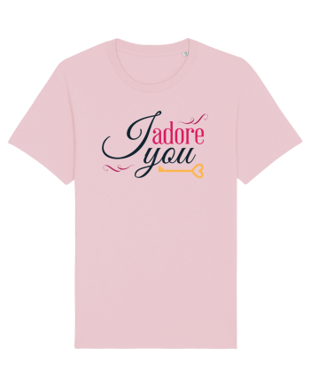 I adore you Cotton Pink