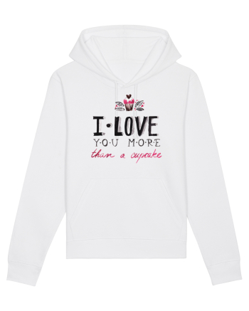 I love you more White