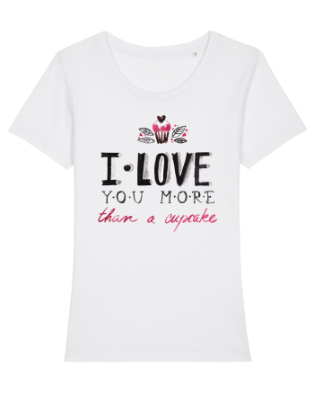 I love you more White