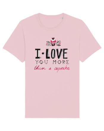 I love you more Cotton Pink